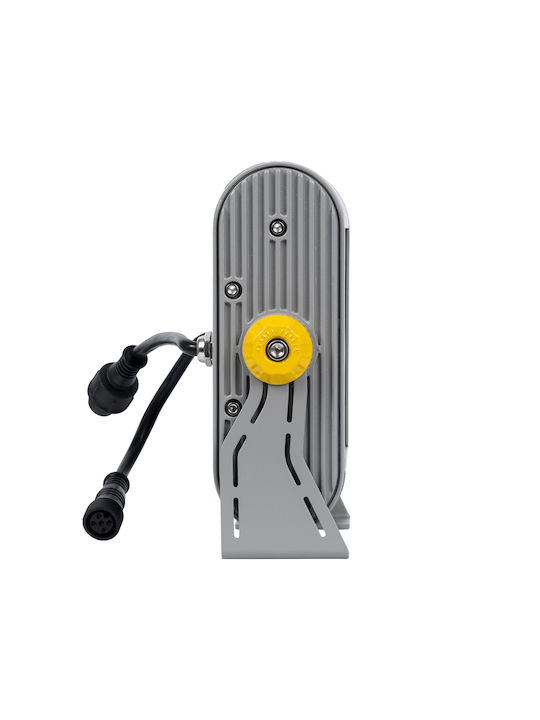 GloboStar Flood-Hena Външна Стояща Лампа LED Стенна Пералня 24W RGB IP65 Сребрист
