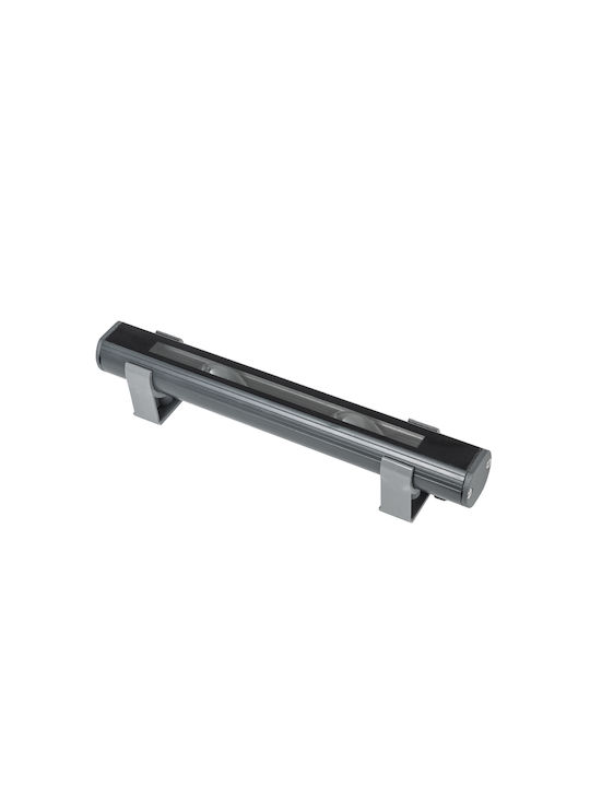 GloboStar Window-Bari Lampă De Podea Pentru Exterior LED Mașină De Spălat Pe Perete 12W RGBW IP65 Gri