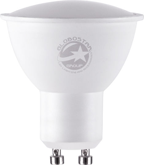 GloboStar LED Bulb 6W for Socket GU10 and Shape MR16 Cool White 696lm
