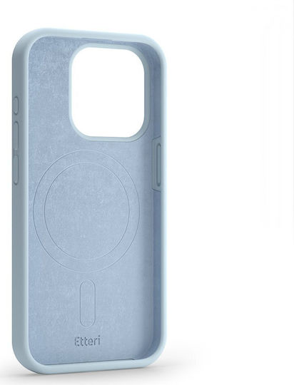 Etteri Back Cover Silicone Light Blue (iPhone 12 / 12 Pro)