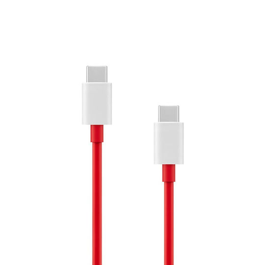 OnePlus GaN Charger with USB-A Port and USB-C Port and USB-C - USB-C Cable 120W Power Delivery White (SuperVooc)