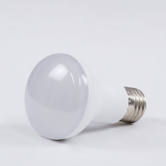 GloboStar Λάμπα LED 10W 104mm για Ντουί E27 και Σχήμα R63 Ψυχρό Λευκό 1000lm