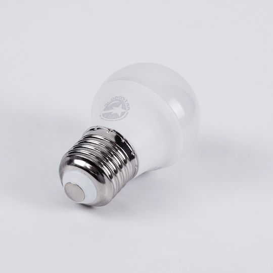GloboStar LED Bulb 6W 78mm for Socket E27 and Shape G45 Cool White 600lm