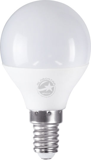 GloboStar LED Bulb 6W 78mm for Socket E14 and Shape G45 Warm White 564lm