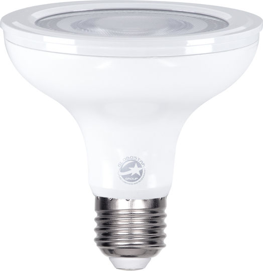 GloboStar LED крушка 15W 95mm за фасунга E27 и форма PAR30 Топло бяло 1410лм Димируем