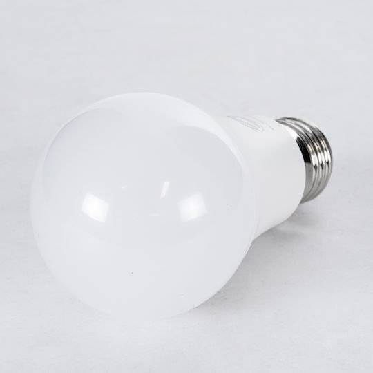 GloboStar LED Bulb 15W 119mm for Socket E27 and Shape A60 Natural White 1455lm Dimmable