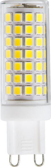 GloboStar LED Bulb 4W 70mm for Socket G9 Cool White 584lm Dimmable