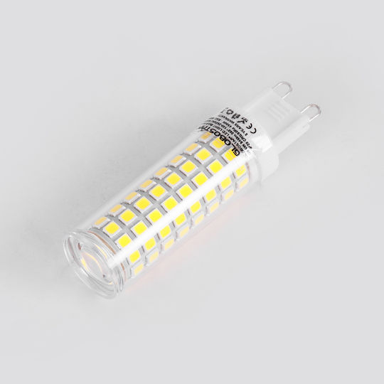GloboStar LED крушка 6W 80mm за фасунга G9 Хладно бяло 876лм