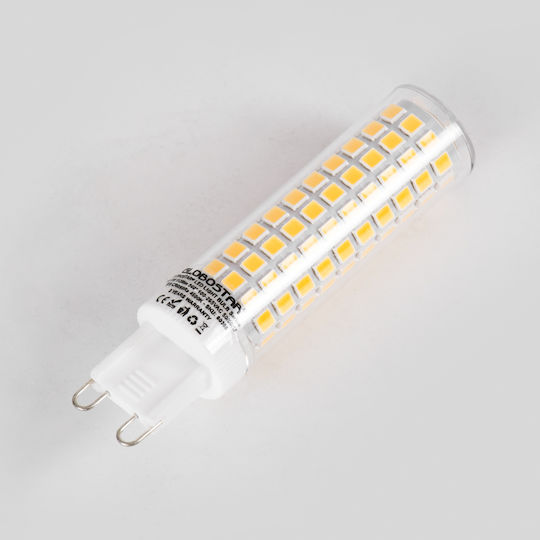 GloboStar LED крушка 8W 75mm за фасунга G9 Топло бяло 1088лм