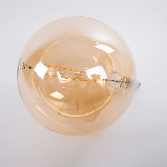 GloboStar LED крушки 10W 55εκ. за фасунга E27 Топло бяло 800лм Димируем 2бр