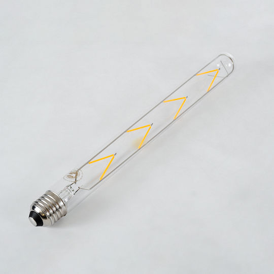 GloboStar Λάμπα LED 8W 300mm για Ντουί E27 και Σχήμα T30 Θερμό Λευκό 880lm Dimmable