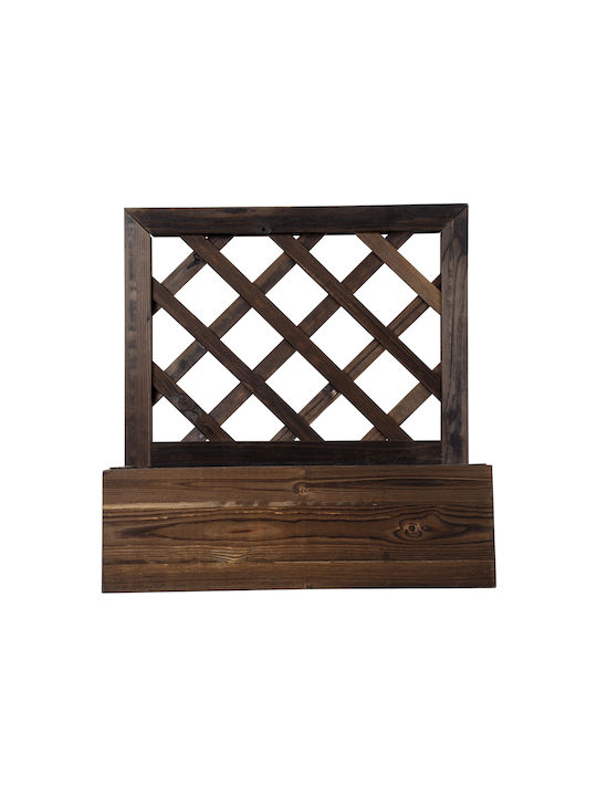 GloboStar Sikinos Planter Box Lemn Maro
