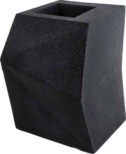 GloboStar Camden Κασπώ Πολυεστερικό Μαύρο 47x43x66εκ.