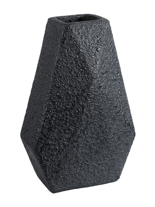 GloboStar Planter Polyester Black with Stand 20x20x32cm.