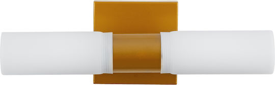 GloboStar Anais Modern Leuchte Wand mit Fassung G9 Kupfer 34x11cm