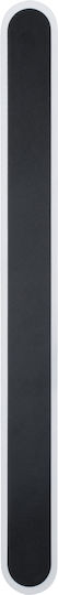 GloboStar Houston Modern Lamp Wall with Integrated LED and Adjustable White Light Black 6x60cm