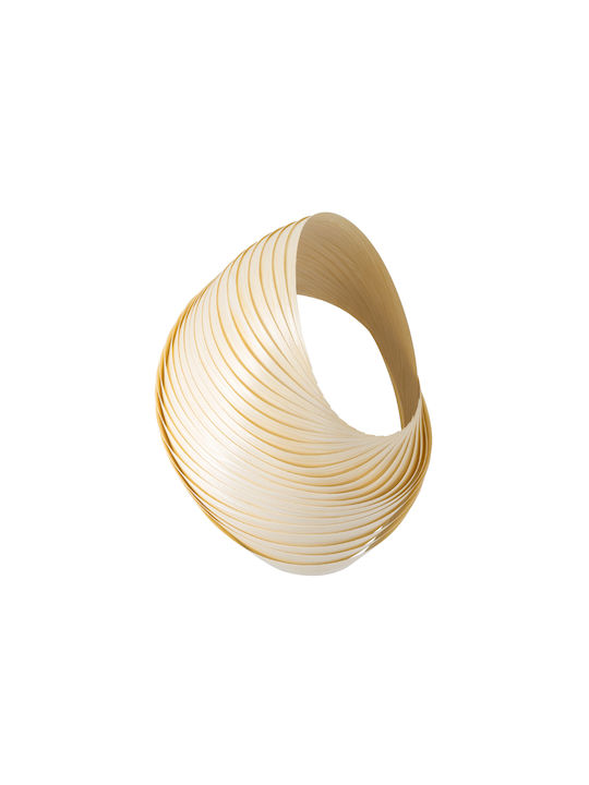 GloboStar Lamp Wall with Socket E27 Beige 22x38cm
