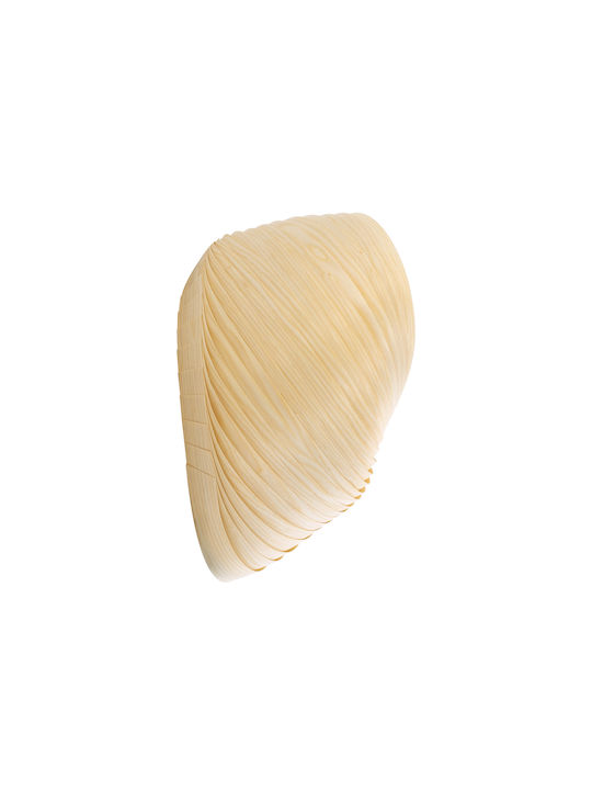 GloboStar Lamp Wall with Socket E27 Beige 22x38cm