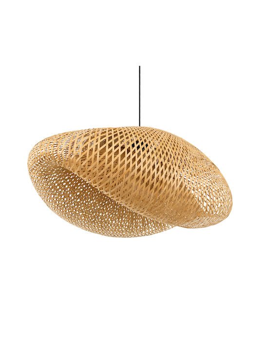 GloboStar Mexico Lustră Bej Boem Rețea cu Dulie E27 85x55x36cm.