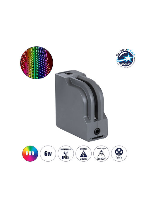 GloboStar Window-Corna Wandmontierte Außen-Deckenleuchte LED IP65 6W mit RGB Licht