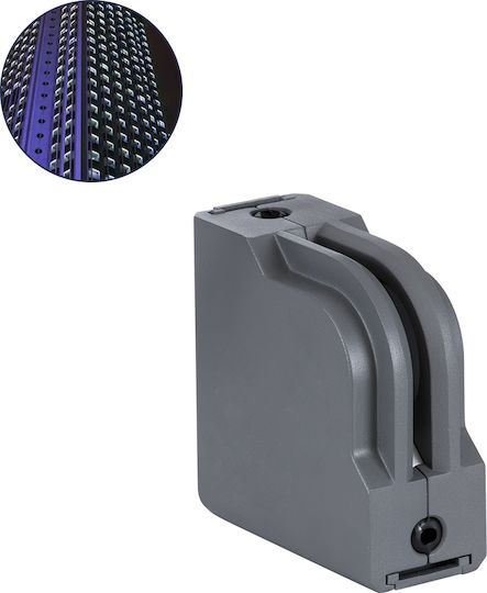 GloboStar Window-Corna Επιτοίχια Εξωτερική Πλαφονιέρα LED IP65 6W με Ρυθμιζόμενο Λευκό Φως