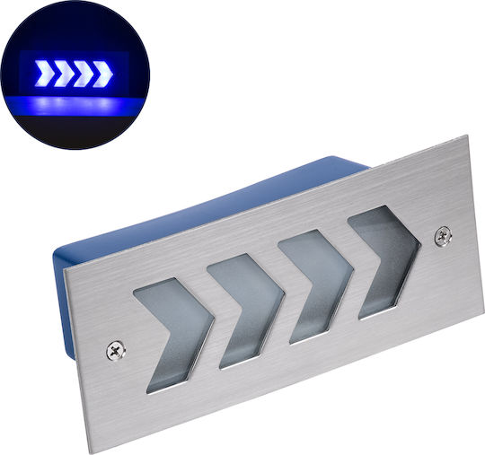 GloboStar Wandmontierte Außenbeleuchtung Deckenleuchte LED IP67 6W mit Einstellbares Weiß Licht 17x7x5.5cm