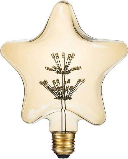 GloboStar LED крушка 3W 160mm за фасунга E27 Топло бяло 300лм