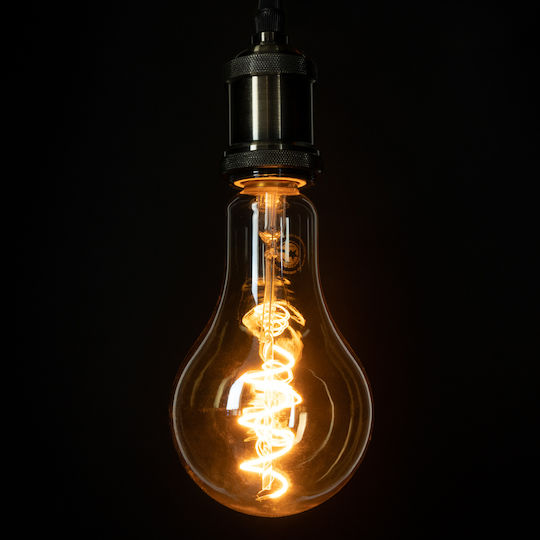 GloboStar Λάμπα LED 6W 175mm για Ντουί E27 και Σχήμα PS30 Θερμό Λευκό 500lm Dimmable
