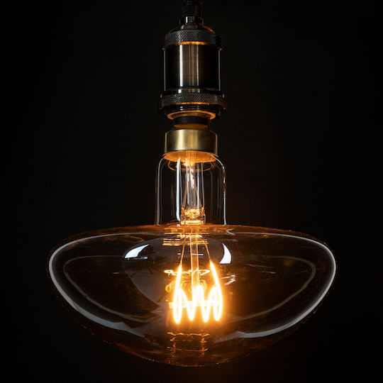 GloboStar LED крушки 6W 200mm за фасунга E27 Топло бяло 500лм Димируем 4бр