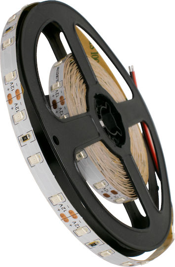 GloboStar Ταινία LED 12V Κόκκινο Φως 5m Τύπου SMD2835