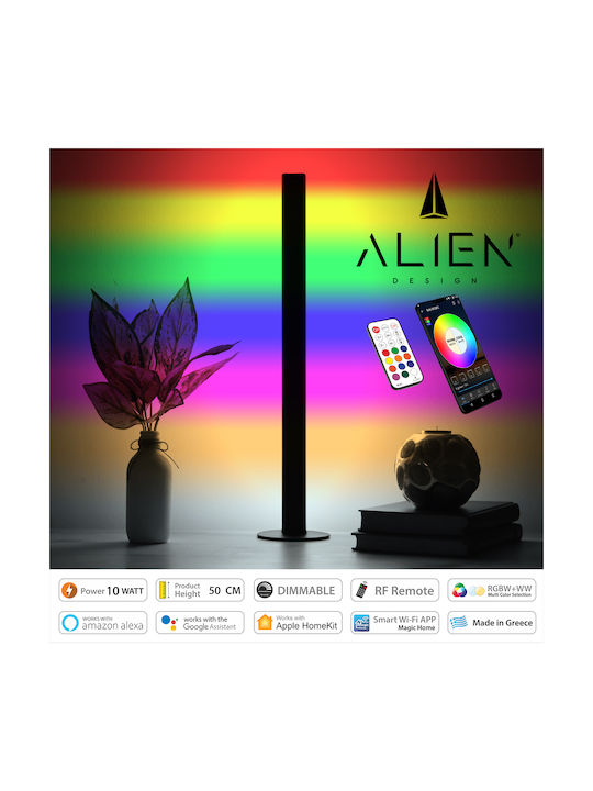 GloboStar Alien Diva Decorative Lamp Bar Light Black