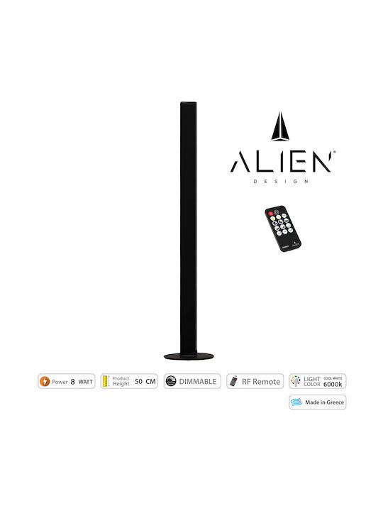 GloboStar Alien Diva Decorative Lamp Bar Light Black