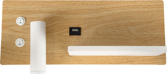 GloboStar Paladin Single LED Natural White Spot in Beige Color