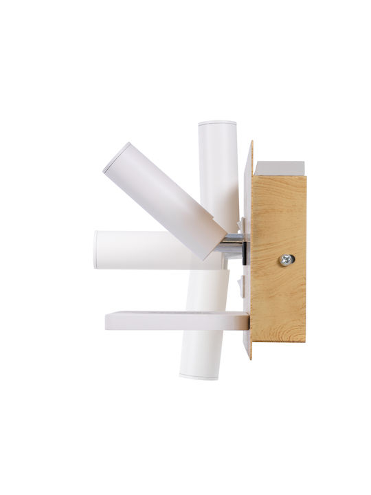 GloboStar Paladin Single LED Natural White Spot in Beige Color