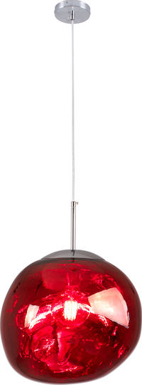 GloboStar Dixar Pendant Light Red Ball with Socket E27 41x41x45cm