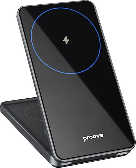 Proove Kabelloses Ladegerät (Qi Pad) 15W Gray (Metal Edge)