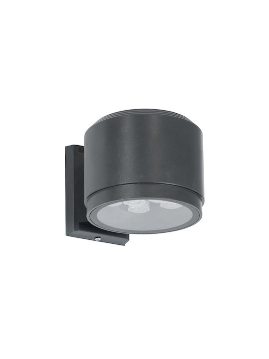 GloboStar Wall-Mounted Outdoor Spot LED IP67 24W with Natural White Light Double Beam