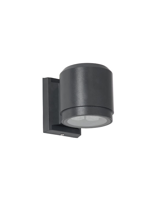 GloboStar Wall-Mounted Outdoor Spot LED IP67 12W with Natural White Light Double Beam
