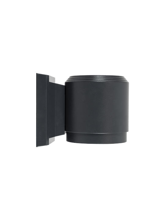 GloboStar Wall-Mounted Outdoor Spot LED IP67 12W with Natural White Light Double Beam