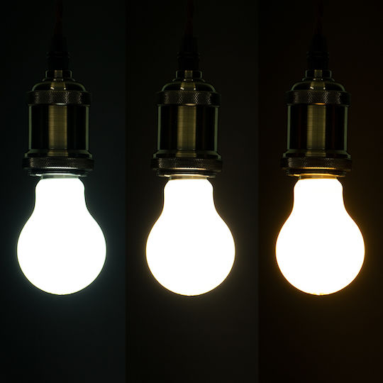 GloboStar LED крушка 6W 110mm за фасунга E27 и форма A60 Регулируемо бяло 560лм