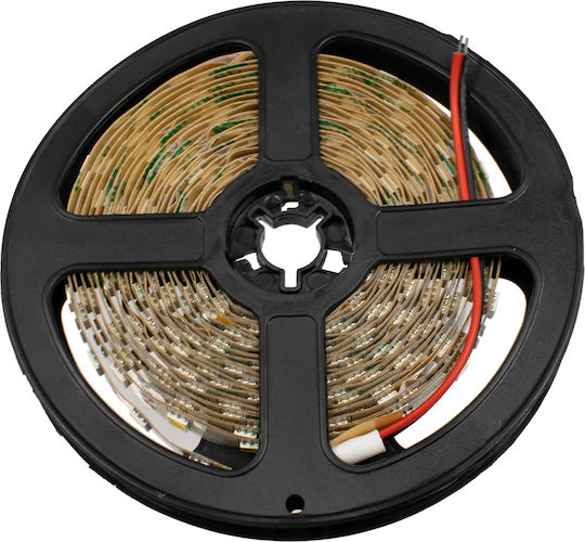 GloboStar Ταινία LED 12V Θερμό Λευκό Φως 5m Τύπου SMD5050