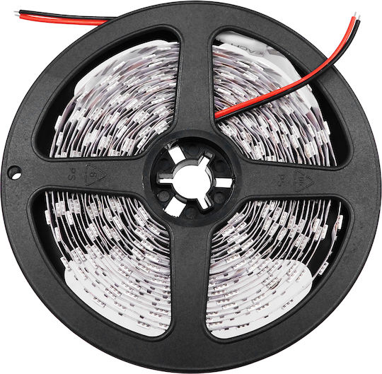 GloboStar Ταινία LED 12V Κόκκινο Φως 5m Τύπου SMD5050