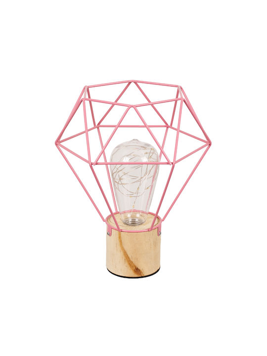 GloboStar Διακοσμητικό Φωτιστικό Antler LED Θερμό Λευκό 3000K 19x19x18.5εκ.