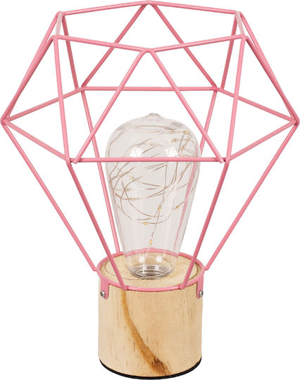 GloboStar Antler Decorative Lamp Pink