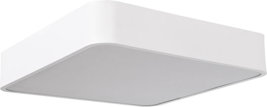 GloboStar Kamala Ceiling Mount Light 40cm White with Integrated LED and Remote Control