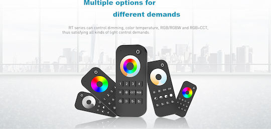 GloboStar R1 Skydance Fără fir Telecomandă Tactil RF: RF (Radiofrecvență) de Mână 71569