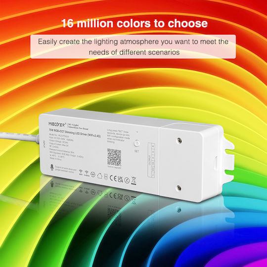 GloboStar Безжичен RGB контролер RF 71441