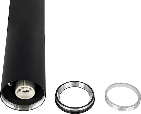 GloboStar Duct Single Spot with Socket GU10 in Black Color