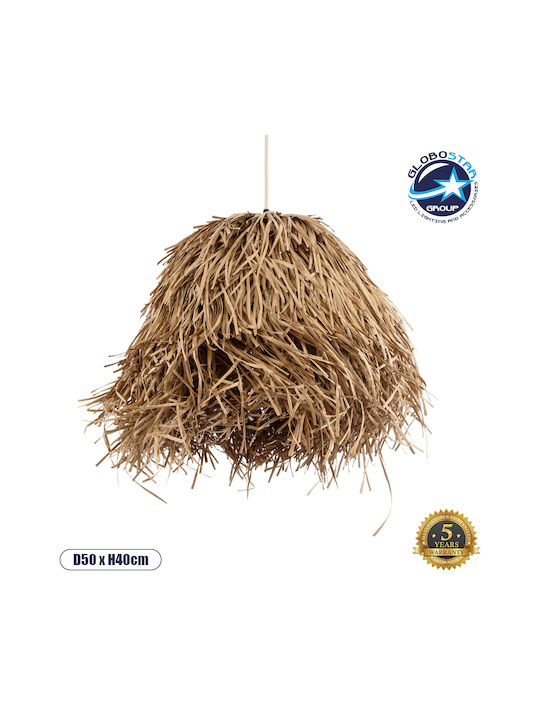 GloboStar Guadeloupe Deckenleuchte Bulb Boho Raster mit Lampenbirnensockel 50x50x40cm