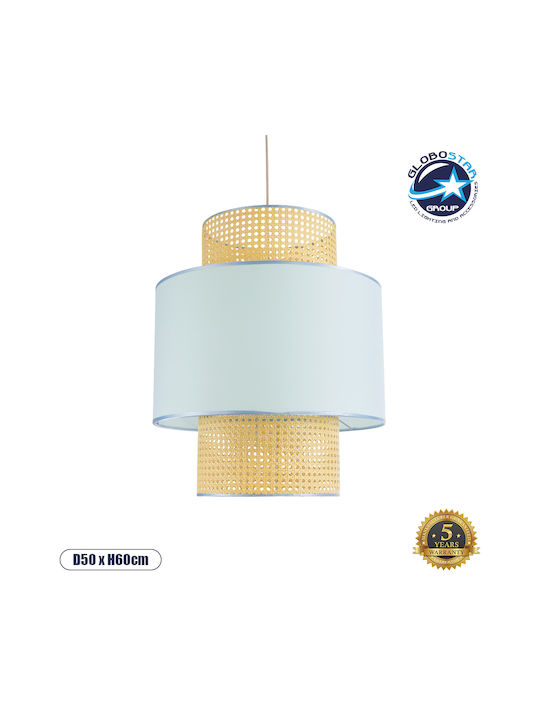 GloboStar Saige Deckenleuchte cm Boho Raster mit Lampenbirnensockel E27 50x50x60cm
